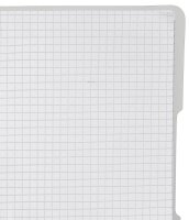 herlitz Notizbuch my.book DIN A5 kariert, transparent Softcover 80 Seiten, 1 St.
