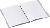 herlitz Notizbuch my.book DIN A5 kariert, transparent Softcover 80 Seiten, 1 St.