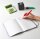 herlitz Notizbuch my.book DIN A5 kariert, flieder Softcover 80 Seiten, 1 St.