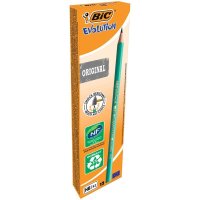 BIC ECOlutions EVOLUTION 650 Bleistifte HB grün, 12 St.