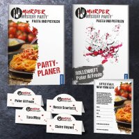 KOSMOS Murder Mystery Party Pasta und Pistolen...