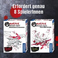 KOSMOS Murder Mystery Party Pasta und Pistolen Krimmidinner für Zuhause, 1 St.