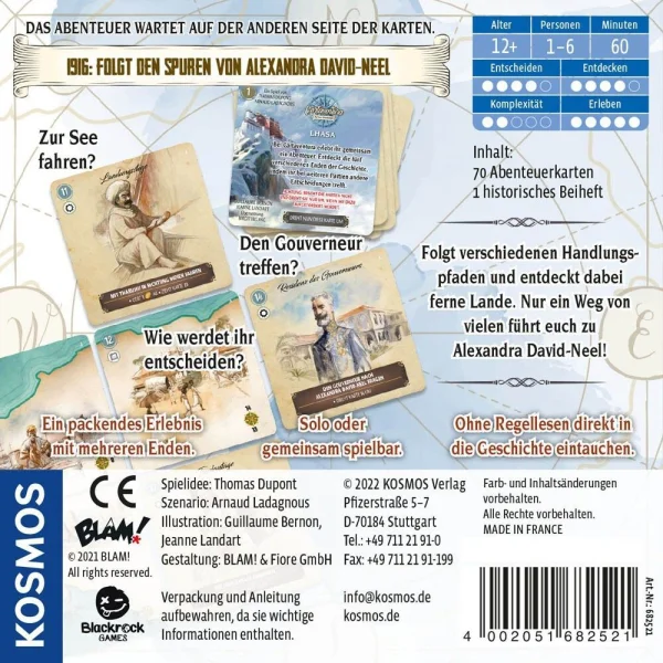KOSMOS Cartaventura Lhasa Geschicklichkeitsspiel, 1 St.
