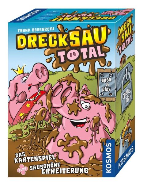 KOSMOS Drecksau total Kartenspiel, 1 St.