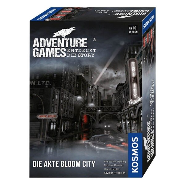 KOSMOS Adventure Games - Die Akte Gloom City Geschicklichkeitsspiel, 1 St.