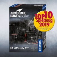 KOSMOS Adventure Games - Die Akte Gloom City Geschicklichkeitsspiel, 1 St.