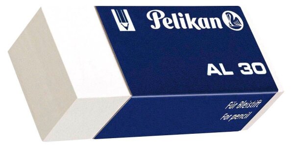 Pelikan Radiergummi für Bleistift AL30 weiß, 1 St.