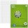 Ursus® Collegeblock green Lineatur 28 kariert DIN A4 Innen- und Außenrand, 1 Block