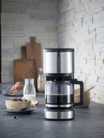 WMF Stelio Aroma Kaffeemaschine schwarz, 10 Tassen