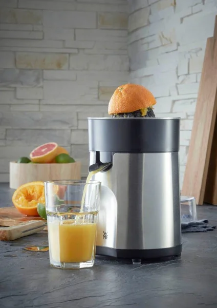 WMF Stelio Zitruspresse elektrisch silber/schwarz 85 W