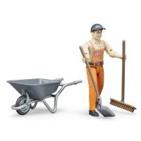 bruder 62130 Kommunalarbeiter Spielfigur