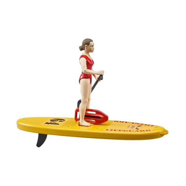 bruder bworld 62785 Life Guard mit Stand up Paddle Spielfiguren-Set  ( 62785 )