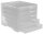 styro Schubladenbox styroswingbox light  transparent 275-8430.224, DIN A4 mit 5 Schubladen, 1 St.