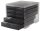 styro Schubladenbox styroswingbox light  anthrazit 275-8430.924, DIN A4 mit 5 Schubladen, 1 St.