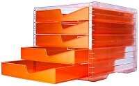 styro Schubladenbox styroswingbox NEONline  neon-orange...