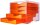 styro Schubladenbox styroswingbox NEONline  neon-orange 275-8430.2464, DIN A4 mit 5 Schubladen, 1 St.