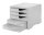 styro Schubladenbox styroswingbox  grau 275-8430.881, DIN A4 mit 5 Schubladen, 1 St.