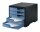 styro Schubladenbox styroswingbox  taupenblau 275-8430.3691, DIN A4 mit 5 Schubladen, 1 St.