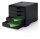 styro Schubladenbox styroswingbox  schwarz 275-8430.991, DIN A4 mit 5 Schubladen, 1 St.