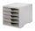 styro Schubladenbox styroswingbox  taupe 275-8430.7581, DIN A4 mit 5 Schubladen, 1 St.
