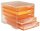 styro Schubladenbox styroswingbox light  apricot 275-8430.24124, DIN A4 mit 5 Schubladen, 1 St.