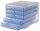 styro Schubladenbox styroswingbox light  cornflower 275-8430.26224, DIN A4 mit 5 Schubladen, 1 St.