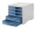 styro Schubladenbox styroswingbox  taupenblau 275-8430.3681, DIN A4 mit 5 Schubladen, 1 St.