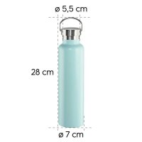 xavax® Isolierflasche pastellblau 750,0 ml, 1 St.