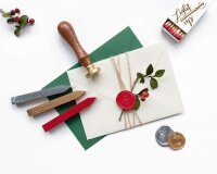 folia Siegel-Set rot, silber, gold