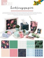 folia Geschenkpapier Lieblingspapiere mehrfarbig, 70,0 cm