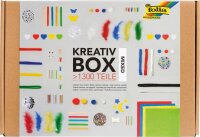 folia Bastelset Kreativbox mixed 1.300-tlg. mehrfarbig