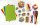 folia Bastelset Kreativbox mixed 1.300-tlg. mehrfarbig