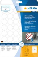 HERMA wetterfeste Folienetiketten 4571 weiß 30,0 x...