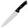 WMF Kochmesser Classic Line silber, schwarz glänzend, Klinge: 20,0 cm, 1 St.