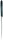 WMF Kochmesser Classic Line silber, schwarz glänzend, Klinge: 20,0 cm, 1 St.