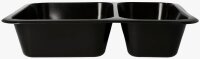 STARPAK Einweg-Menüschalen schwarz 1,205 l, 50 St.