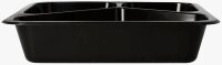 STARPAK Einweg-Menüschalen schwarz 1,095 l, 50 St.
