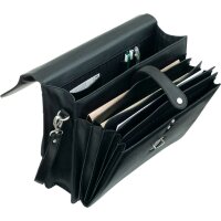 Alassio Aktentasche FORTE Lederimitat schwarz 92011