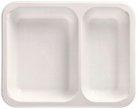 STARPAK Einweg-Menüschalen weiß 1,205 l, 50 St.