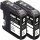 KMP B62DX schwarz Druckerpatronen kompatibel zu brother LC223BK, 2er-Set