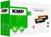 KMP B-T38D  schwarz Toner kompatibel zu brother TN325BK,...