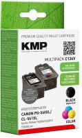 KMP C136V schwarz, color Druckerpatronen kompatibel zu...
