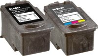 KMP C136V schwarz, color Druckerpatronen kompatibel zu Canon PG560XL/CL561XL, 2er-Set