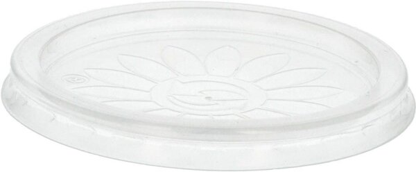 STARPAK Deckel für Einweg-Suppenbecher transparent Ø 11,5 cm, 25 St.