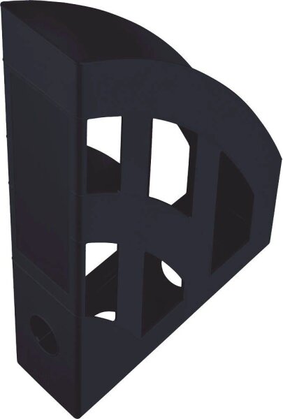 helit Stehsammler the green bridge H2661095 schwarz Kunststoff, DIN A4, 1 St.