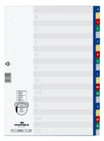 DURABLE Ordnerregister DIN A4 Vollformat A-Z blau, gelb,...