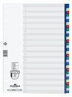 DURABLE Ordnerregister DIN A4 Vollformat 1-31 blau, gelb,...