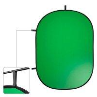 hama Falthintergrund Green Screen 2in1 4:3, 150 x 200 cm Projektionsfläche
