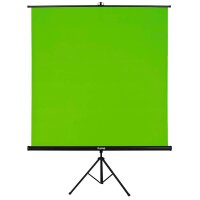 hama Stativleinwand Green Screen 1:1, 180 x 180 cm Projektionsfläche