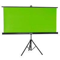 hama Stativleinwand Green Screen 1:1, 180 x 180 cm Projektionsfläche